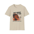 Out Drive The Tide Beach Driving & Shore Fishing T-Shirt