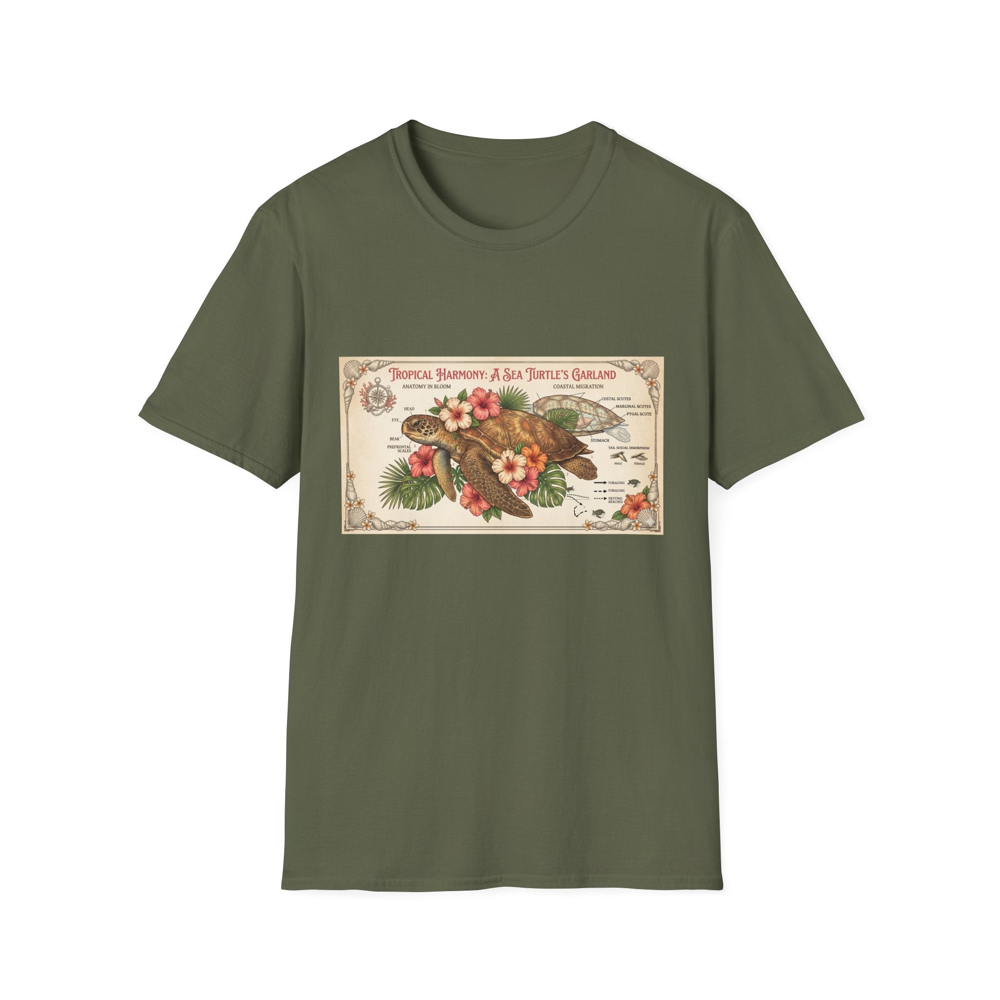 Vintage Floral Label T-Shirt — 'Special Bouquet' Retro Botanical Graphic