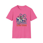 Scuba Squad T-Shirt — 'Adventures in the Deep' Vintage Diver Octopus Graphic Tee