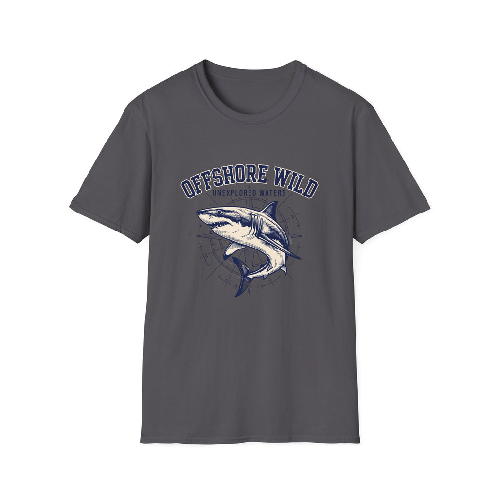 Shark Tee – "Offshore Wild" Graphic Fishing T-Shirt