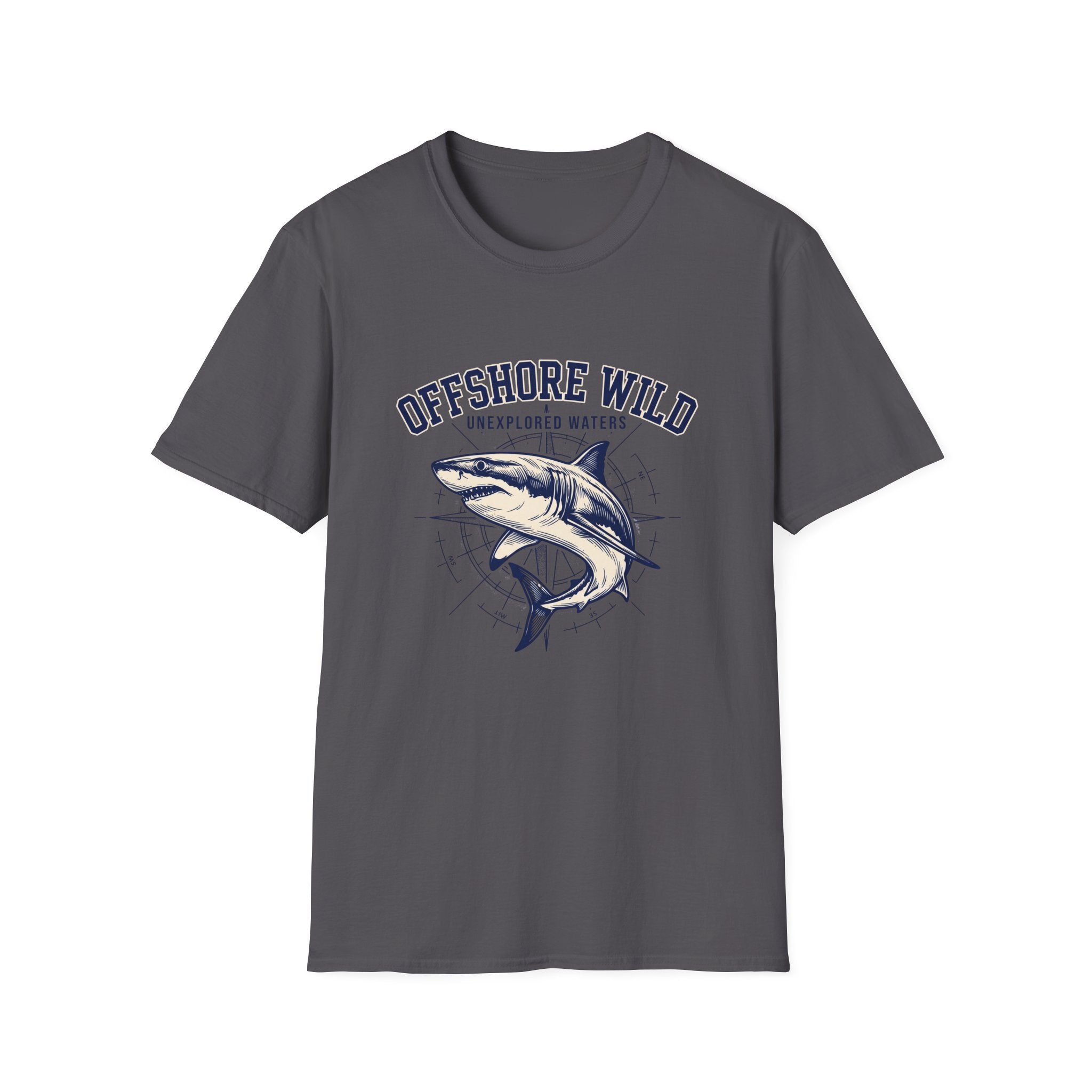 Shark Tee – "Offshore Wild" Graphic Fishing T-Shirt
