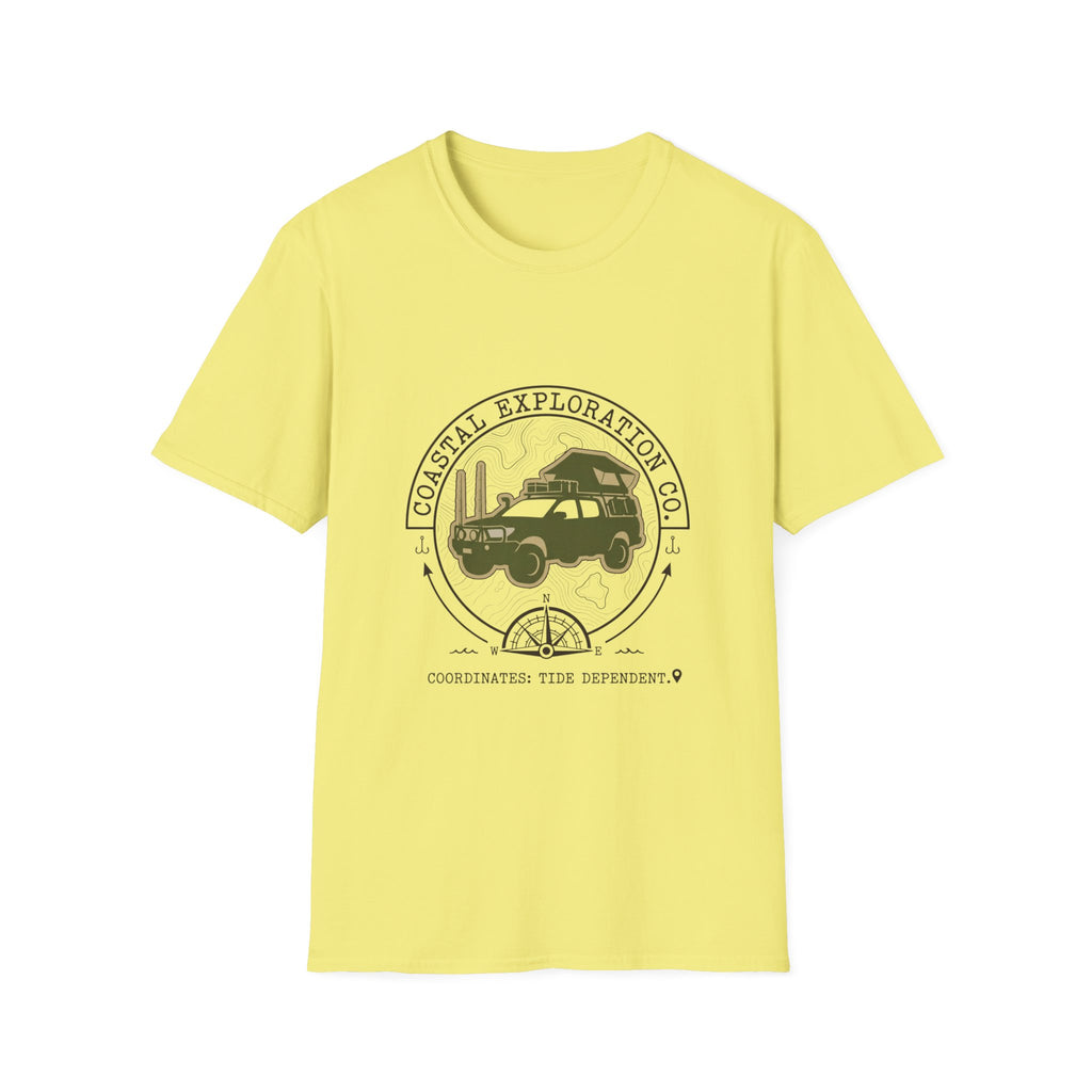 Coastal Exploration Jeep T-Shirt – Adventure Off-Road Graphic Tee