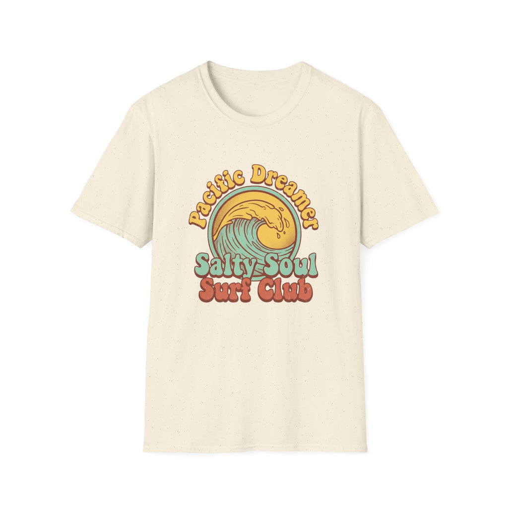 Surf Club T-Shirt — 'Salty Soul' Baltic Dreamer Vintage Wave Tee