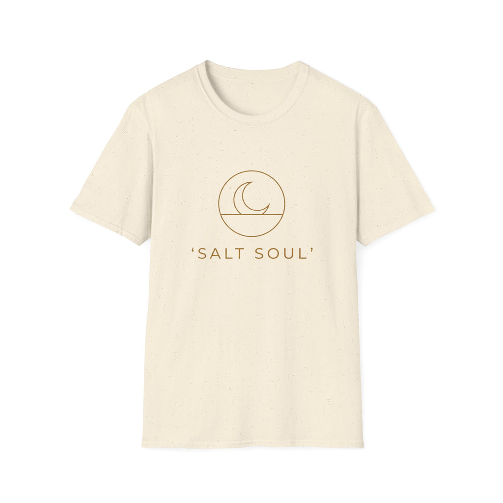 Salt Soul Moon T-Shirt — Minimal Beach Vibes Tee