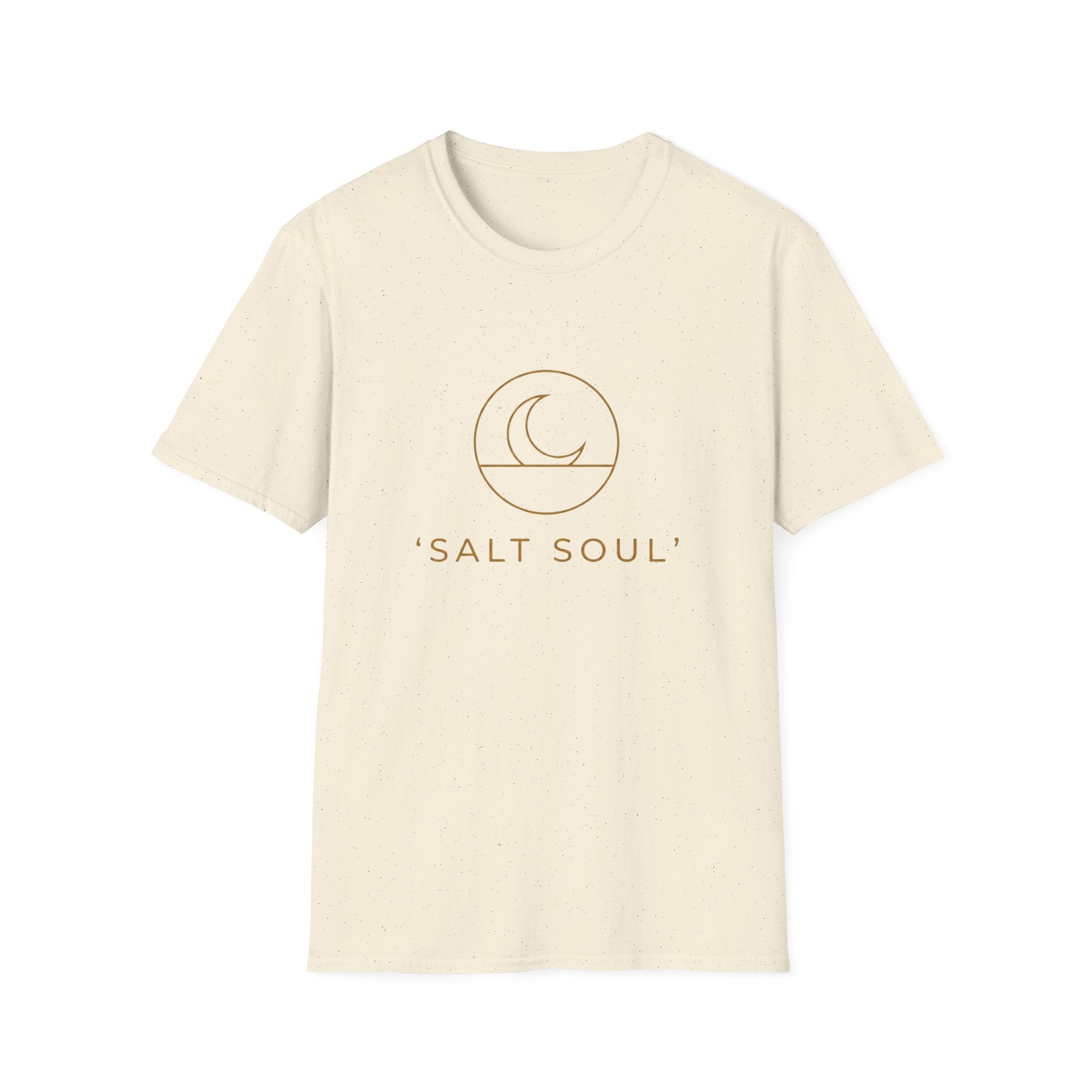 Salt Soul Moon T-Shirt — Minimal Beach Vibes Tee