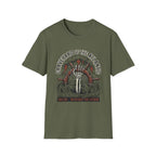 Graveyard of the Atlantic T-Shirt — Nautical Shipwreck Skull Design