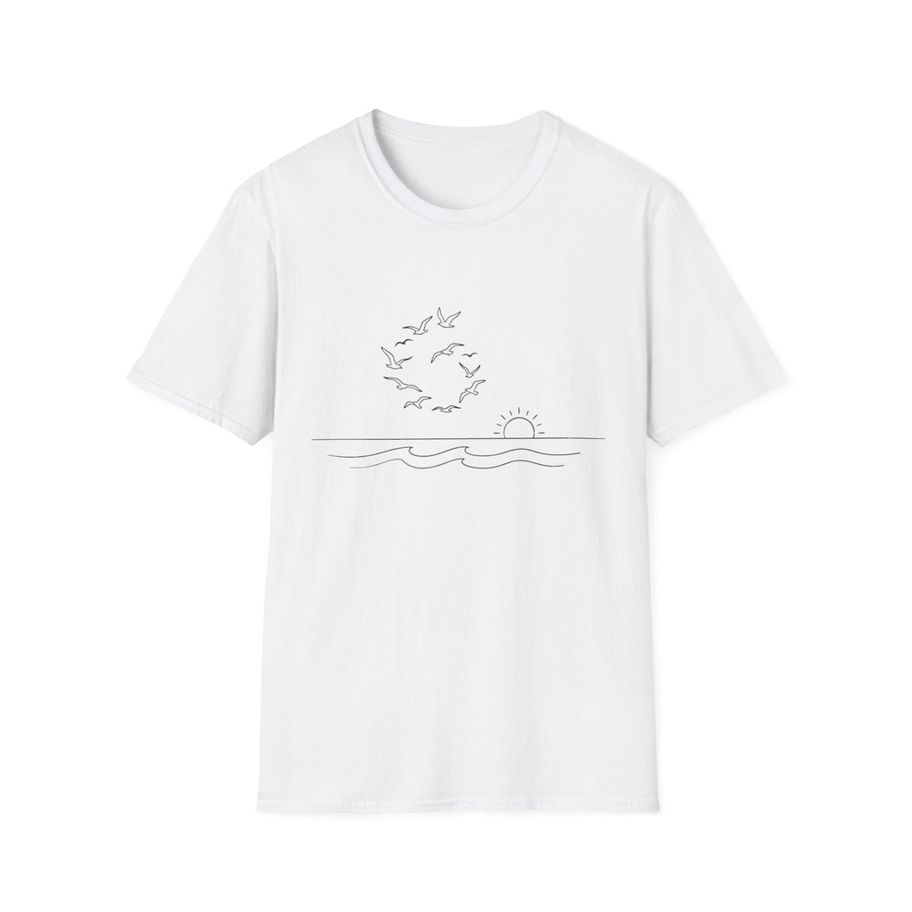 Sunset Seagulls T-Shirt