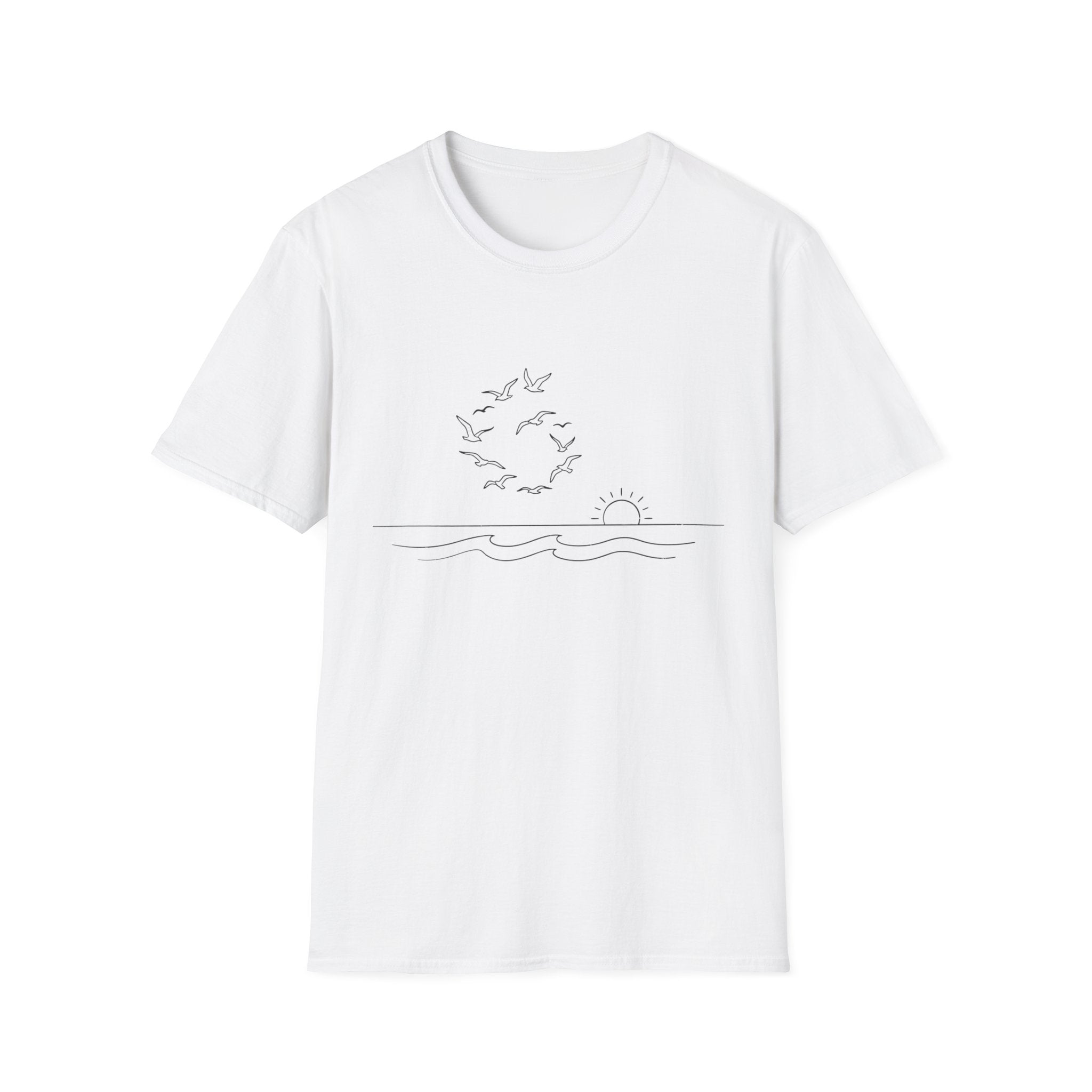 Sunset Seagulls T-Shirt