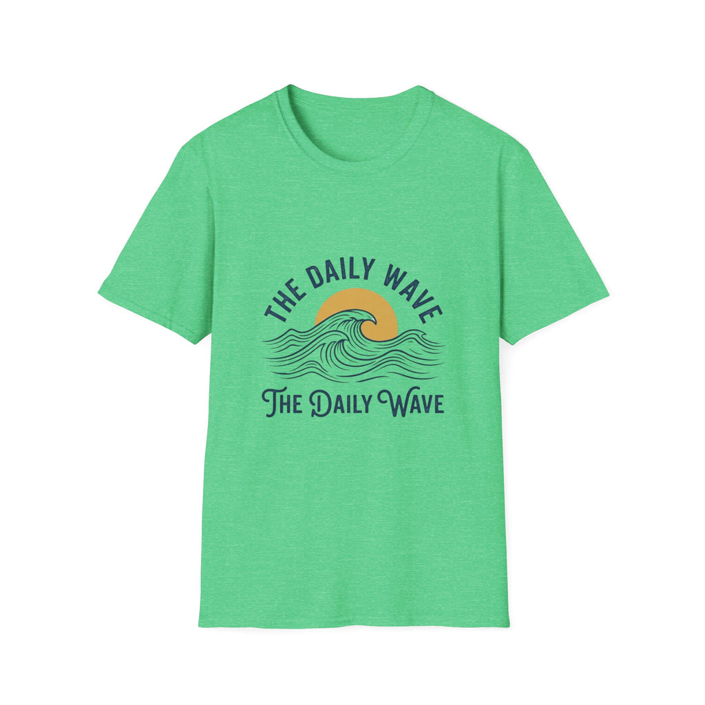 Daily Wave T-Shirt — Retro Sunset Surf Tee