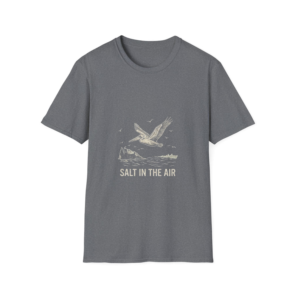 Salt in the Air Seagull Beach T-Shirt