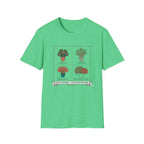 Plant Lover T-Shirt — Botanical Pots Design (Succulent & Cactus)