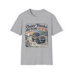 Outer Banks T-Shirt — "Drive the Sand • Live the Tide" Vintage Beach Tee