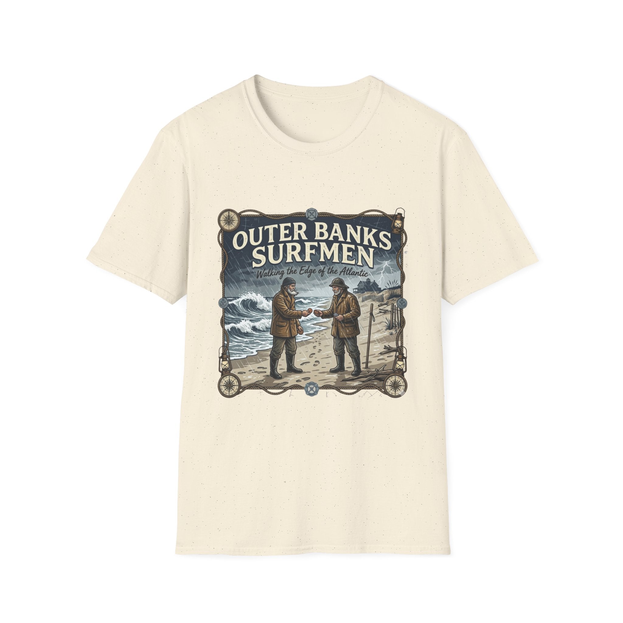 Outer Banks Surfmen T-Shirt — Vintage Coast Rescue Design