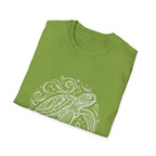 Sea Turtle Mandala T-Shirt – Hand-Drawn Ocean Art Tee