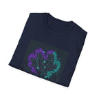 T-shirt Ginkgo clair de lune — Tee-shirt floral Jardin nocturne