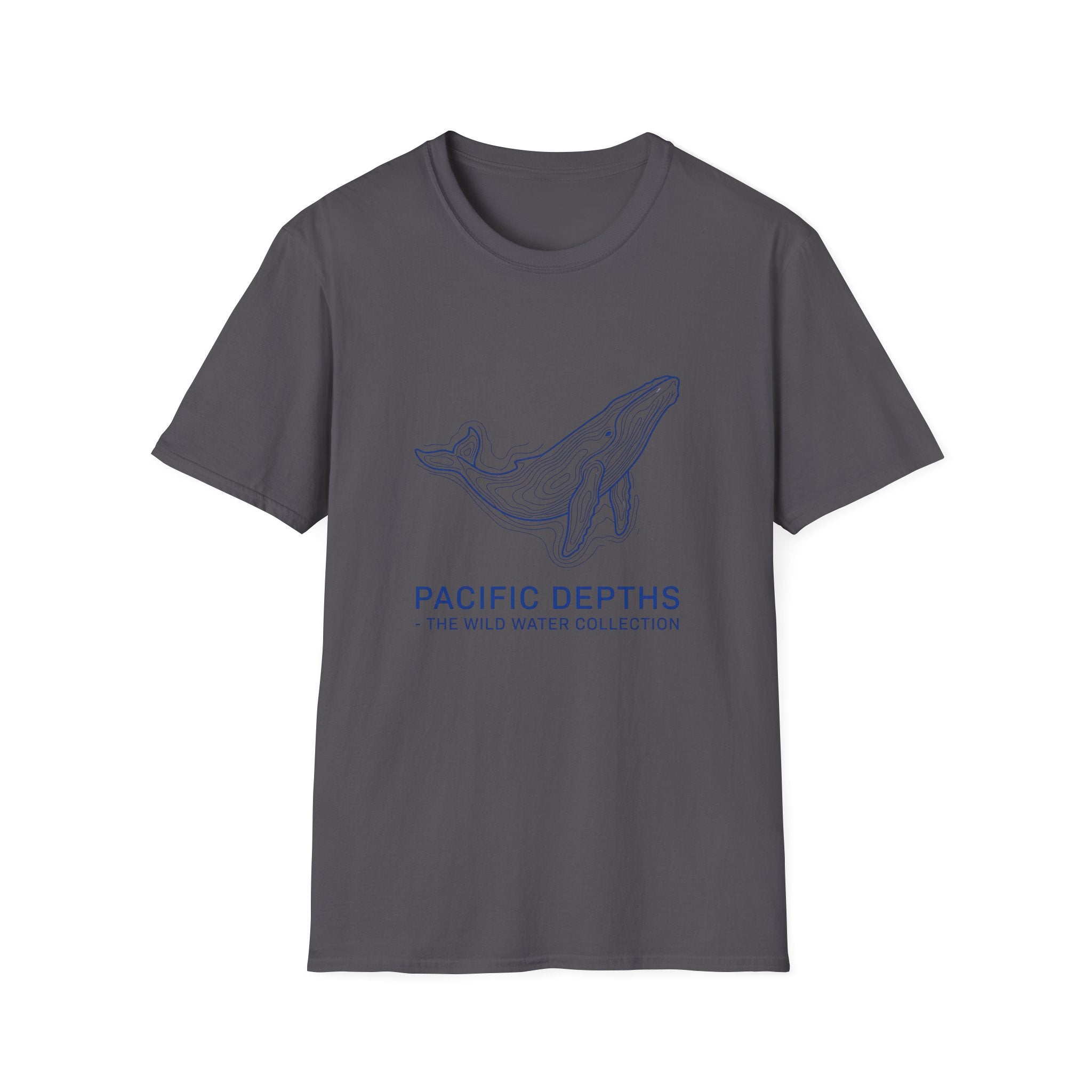 Whale Graphic T-Shirt — "Pacific Depths" Coastal Marine Tee