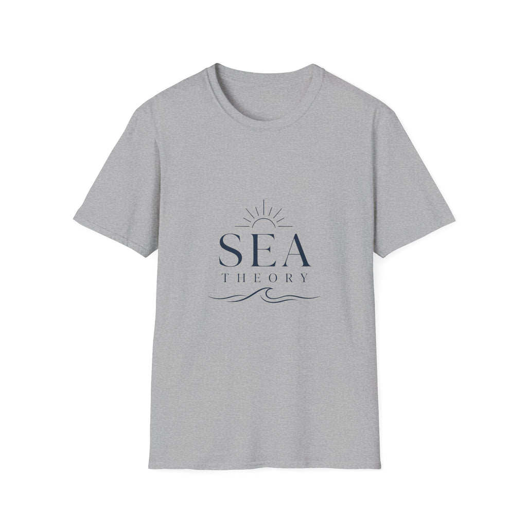 Sea Theory T-Shirt — Minimal Coastal Graphic Tee