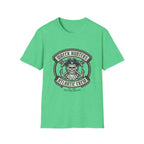 Wreck Hunters Atlantic Crew T‑Shirt — Pirate Skull & Anchor Nautical Graphic Tee