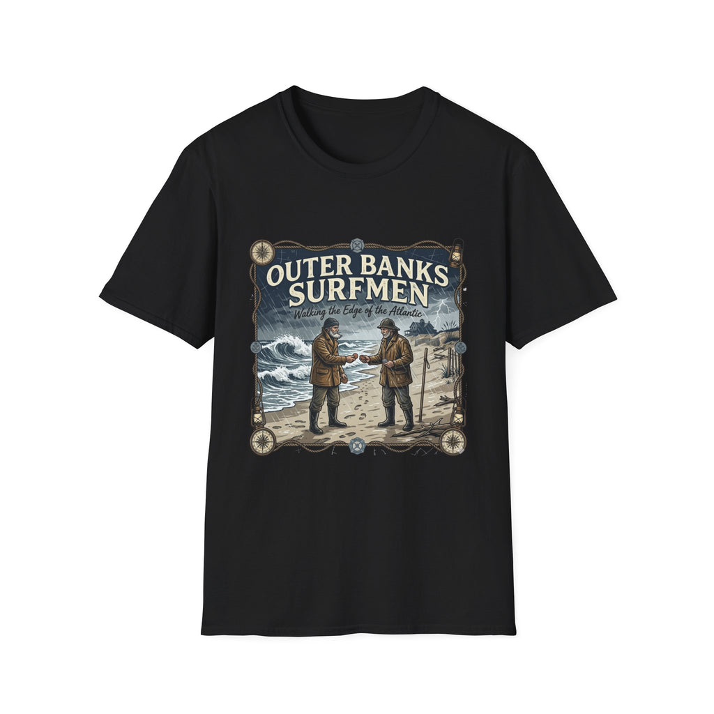 Outer Banks Surfmen T-Shirt — Vintage Coast Rescue Design