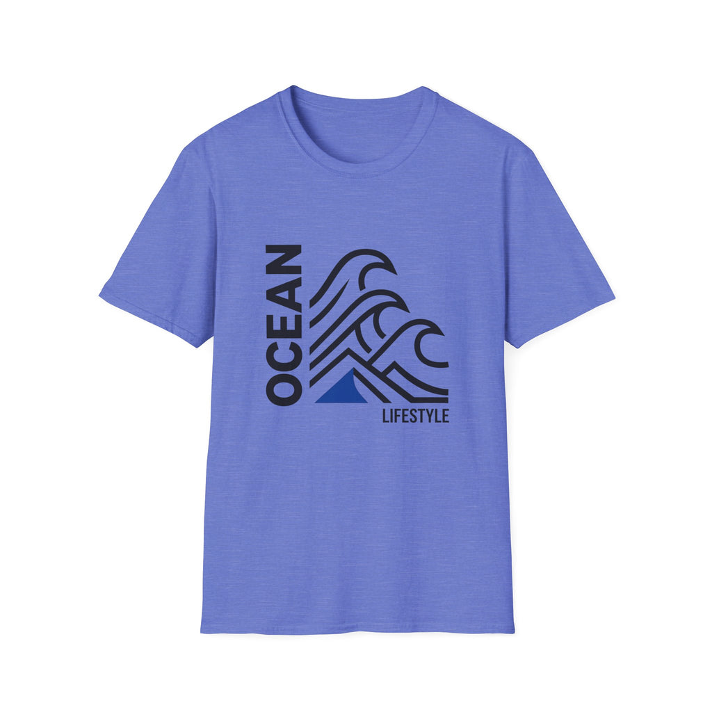 Ocean Lifestyle T-Shirt — Coastal Waves Graphic Tee