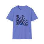 Ocean Lifestyle T-Shirt — Coastal Waves Graphic Tee