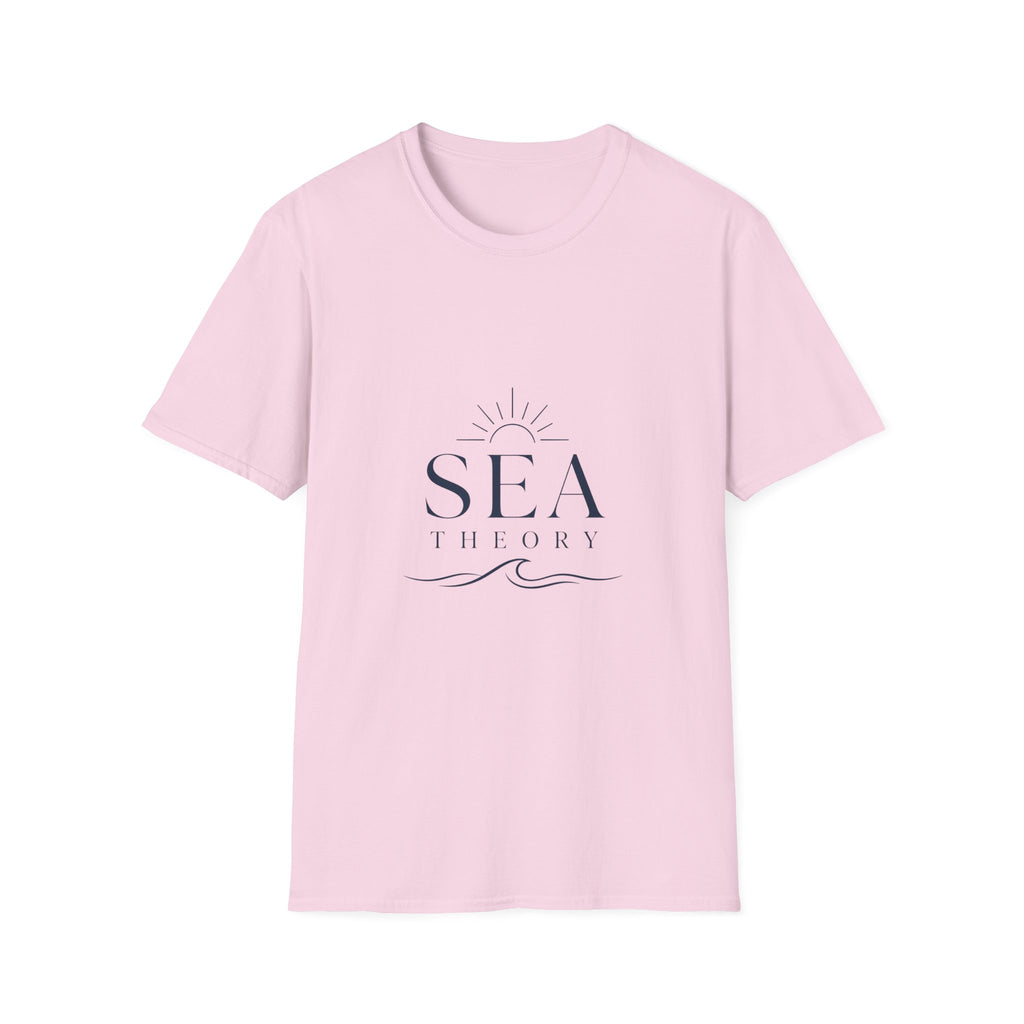 Sea Theory T-Shirt — Minimal Coastal Graphic Tee
