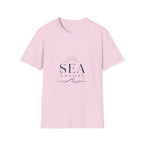 Sea Theory T-Shirt — Minimal Coastal Graphic Tee
