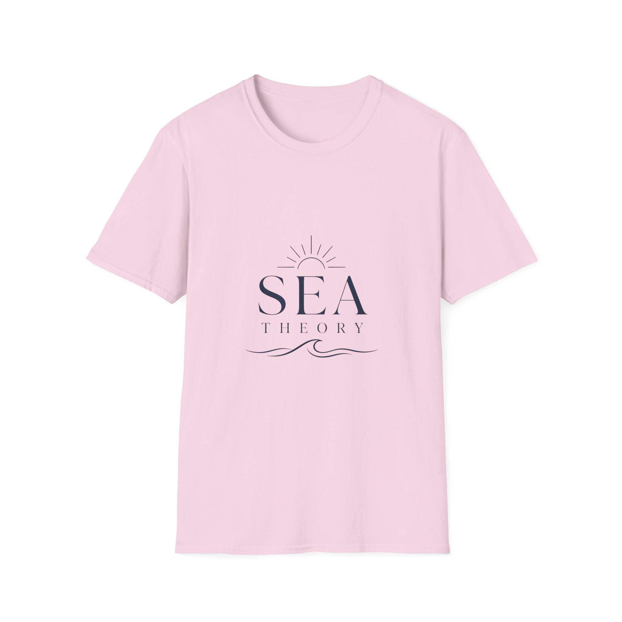 Sea Theory T-Shirt — Minimal Coastal Graphic Tee