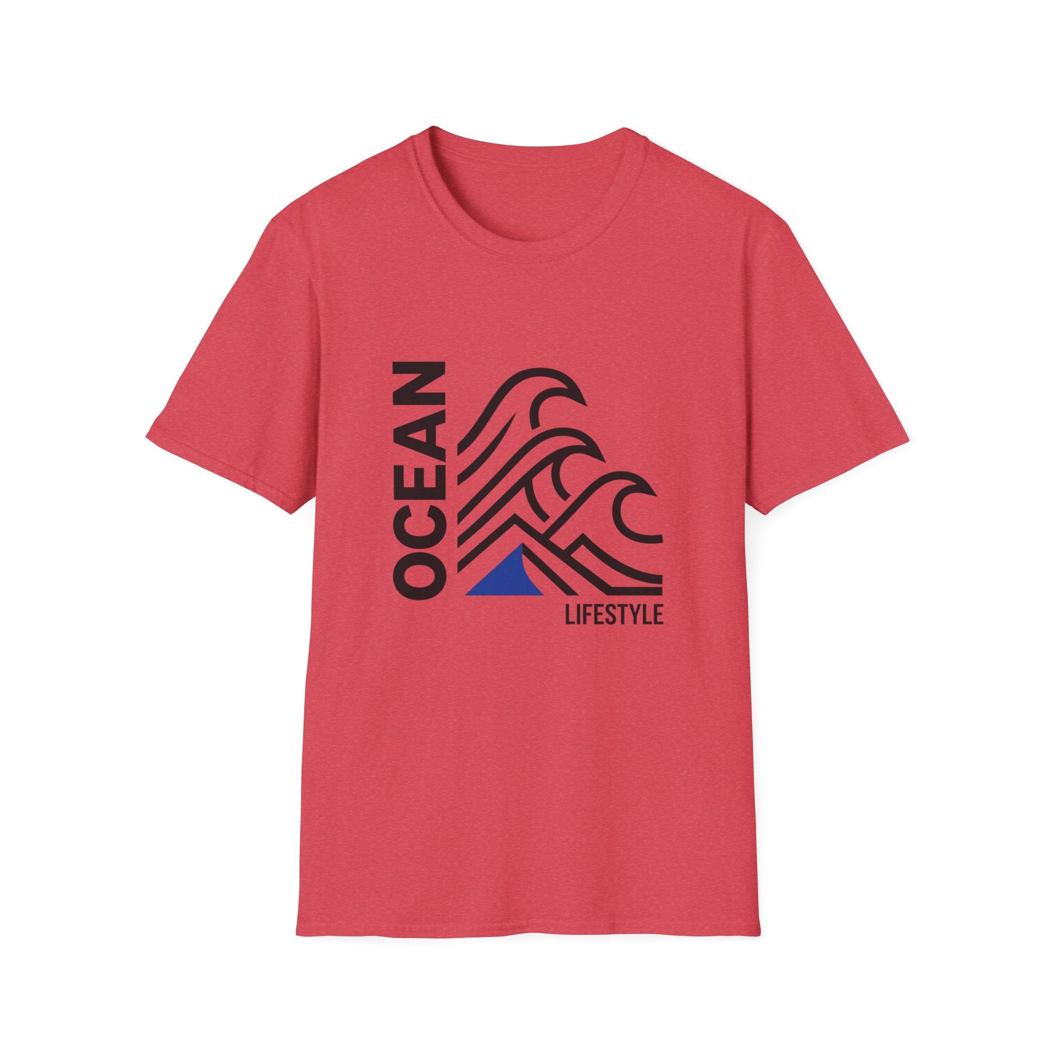 Ocean Lifestyle T-Shirt — Coastal Waves Graphic Tee