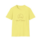 Salt Soul Moon T-Shirt — Minimal Beach Vibes Tee