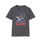 Scuba Squad T-Shirt — 'Adventures in the Deep' Vintage Diver Octopus Graphic Tee