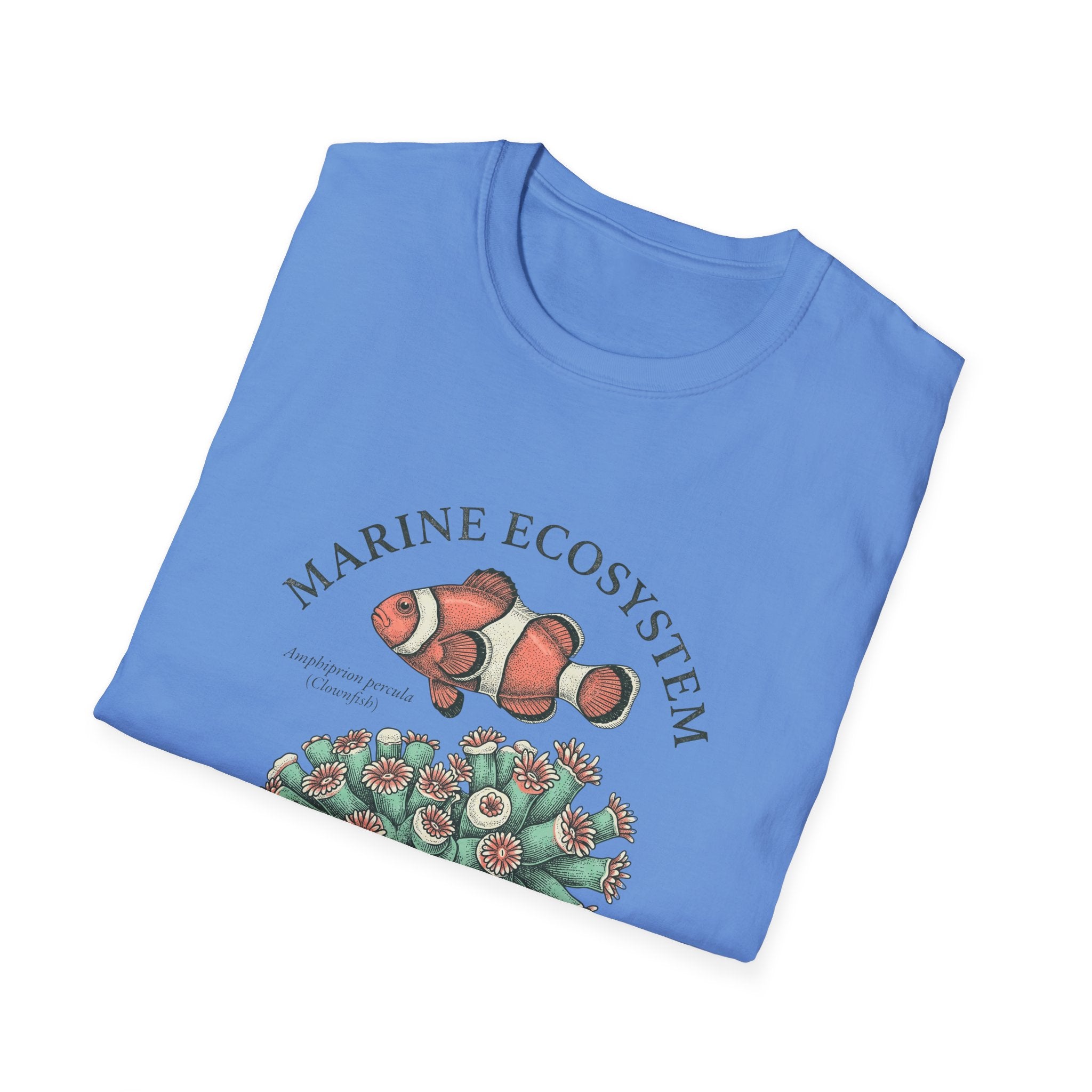 Marine Ecosystem Clownfish & Coral T-Shirt