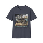 Fall of Blackbeard 1718 T-Shirt — Historic Pirate Battle Tee