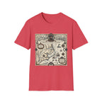 Eastern Seaboard 1718 Vintage Pirate Map T-Shirt