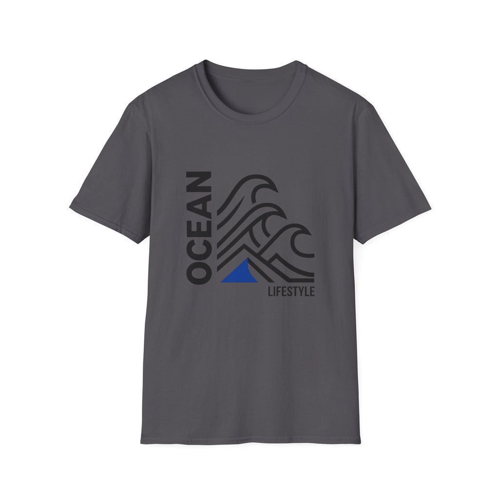 Ocean Lifestyle T-Shirt — Coastal Waves Graphic Tee