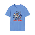 Scuba Squad T-Shirt — 'Adventures in the Deep' Vintage Diver Octopus Graphic Tee
