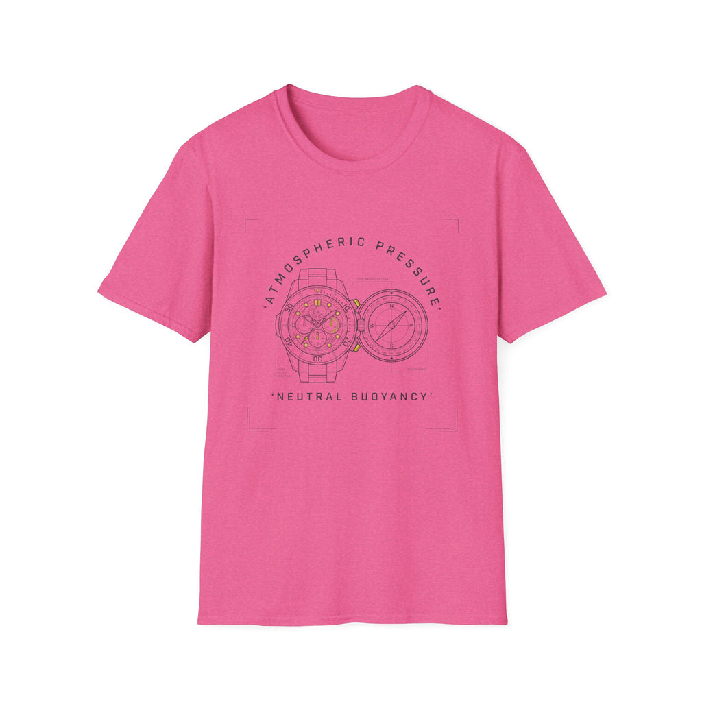 Atmospheric Pressure Diagram T-Shirt — Neutral Buoyancy Science Tee