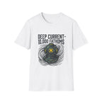 Deep Current T-Shirt — 'Deep Current 10,000 Fathoms' Vintage Diver Graphic Tee