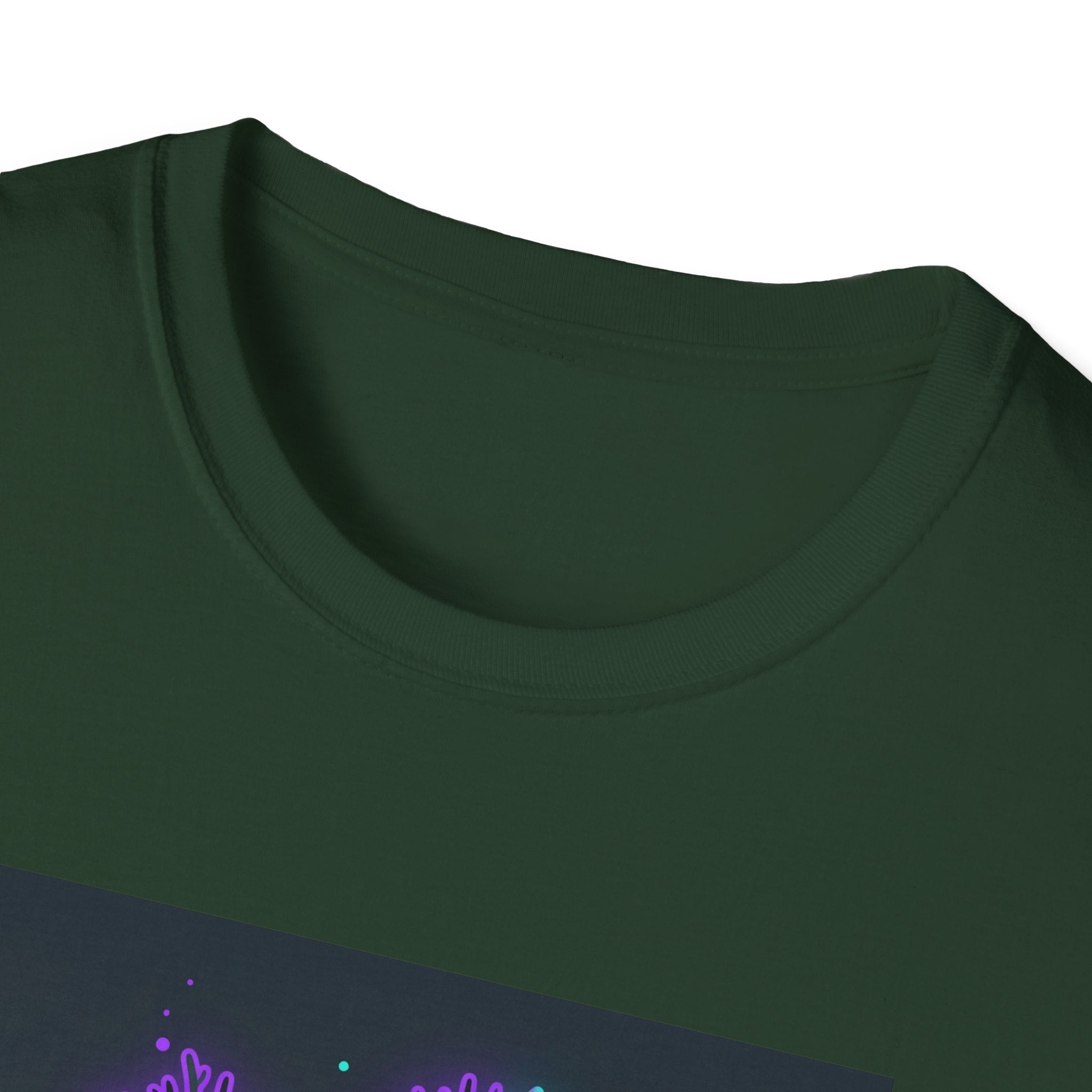 T-shirt Ginkgo clair de lune — Tee-shirt floral Jardin nocturne