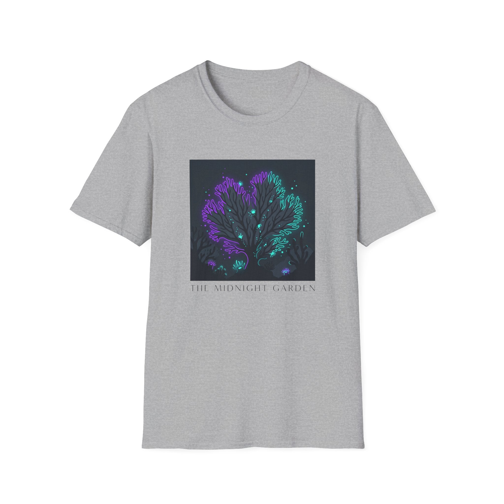 Moonlight Ginkgo T-Shirt — Night Garden Floral Tee