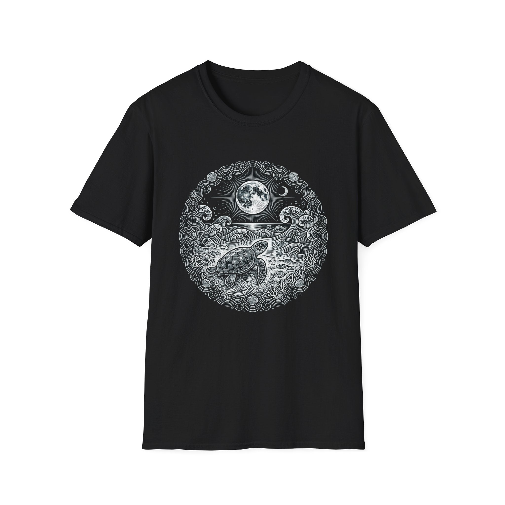 Moonlit Sea Turtle T-Shirt