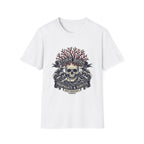 T-shirt "Crâne tempête" — T-shirt nautique pirate "Propager et survivre"