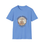 Coastal Guardian Lifestyle T-Shirt – Lighthouse Beach Vintage Graphic Tee