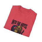 Into the Abyss T-Shirt — Deep Sea Diver & Octopus Graphic Tee