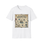 Treasure Fleet T-Shirt — 1715 Spanish Shipwreck Map Vintage Dive Tee
