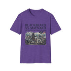Blackbeard vs. Maynard T‑Shirt — "The Devil Met the Crown at Ocracoke" Historical Pirate Battle Tee
