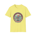 Octopus Bubble Blower T-Shirt — "Professional Bubble Blower" Retro Nautical Tee