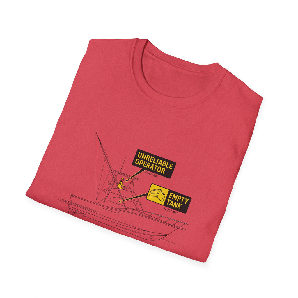 T-shirt — T-shirt graphique « Offshore Financial Ruin » (Ruine financière offshore)