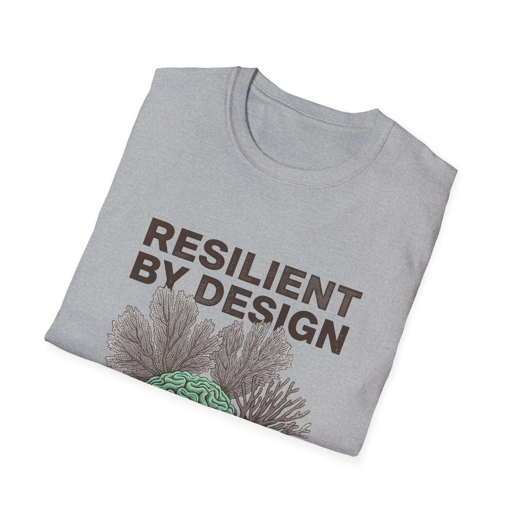 T-shirt « Resilient By Design » Corail — T-shirt pour la conservation des océans