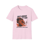 Out Drive The Tide Beach Driving & Shore Fishing T-Shirt